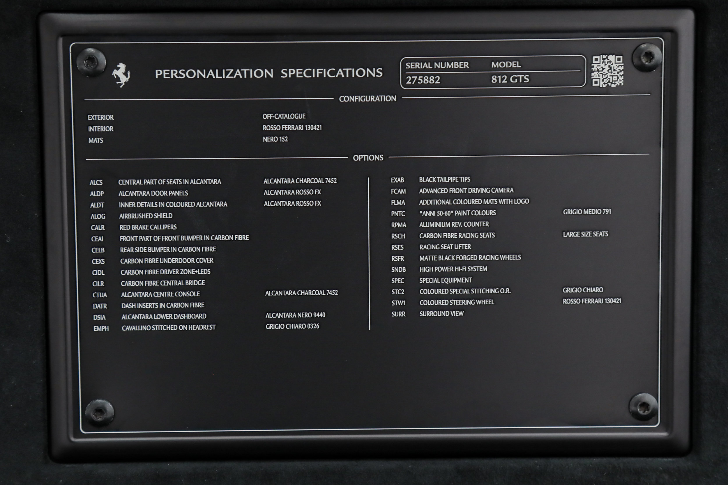 Certified 2022 Ferrari 812 GTS RWD image 50