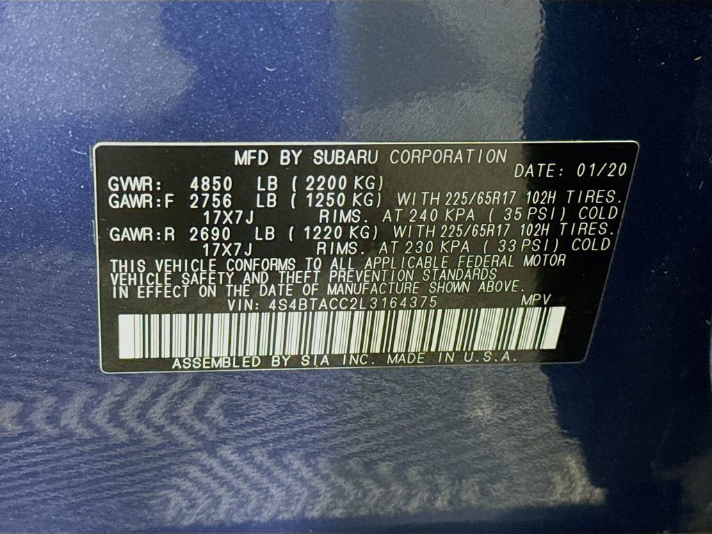 Used 2020 Subaru Outback Premium image 35