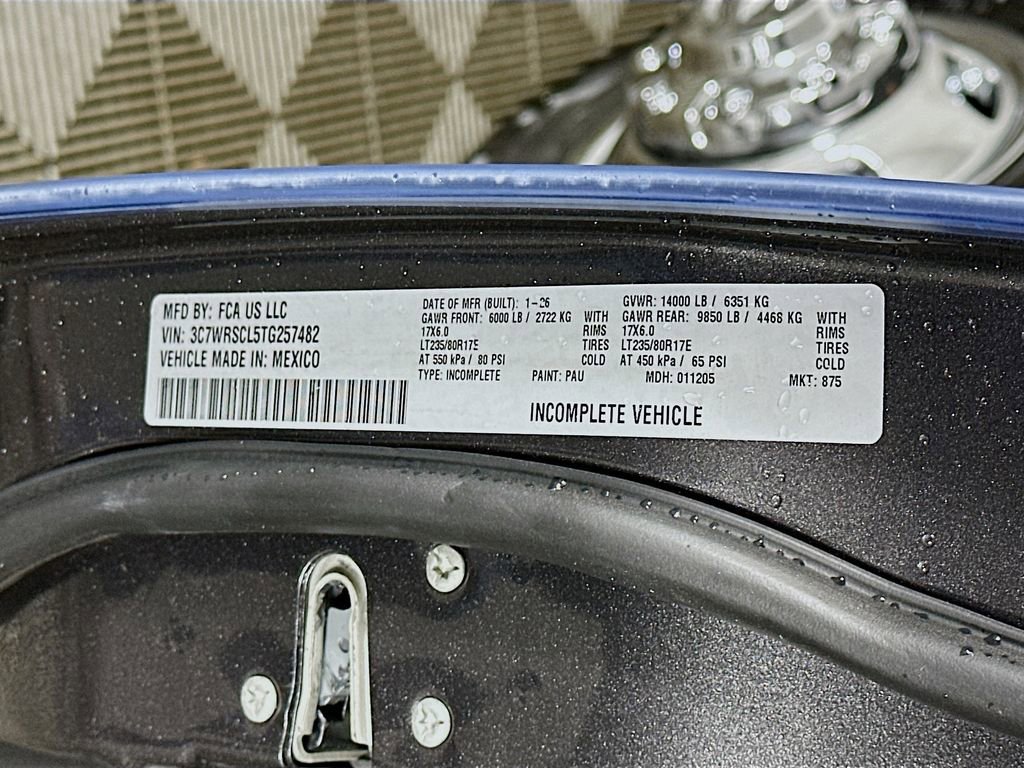 New 2026 RAM 3500 Tradesman w/ Chrome Appearance Group A image 18