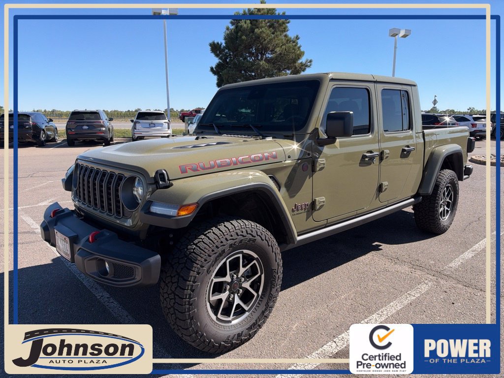 Used 2025 Jeep Gladiator Rubicon w/ Convenience Group AWD/4WD image 1
