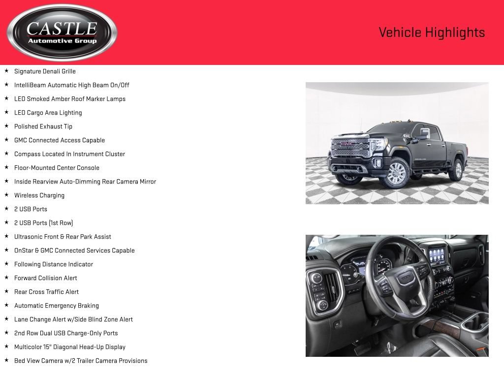 Used 2023 GMC Sierra 2500 Denali w/ Denali Ultimate Package AWD/4WD image 20