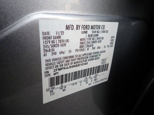 Certified 2022 Ford Edge ST-Line image 22