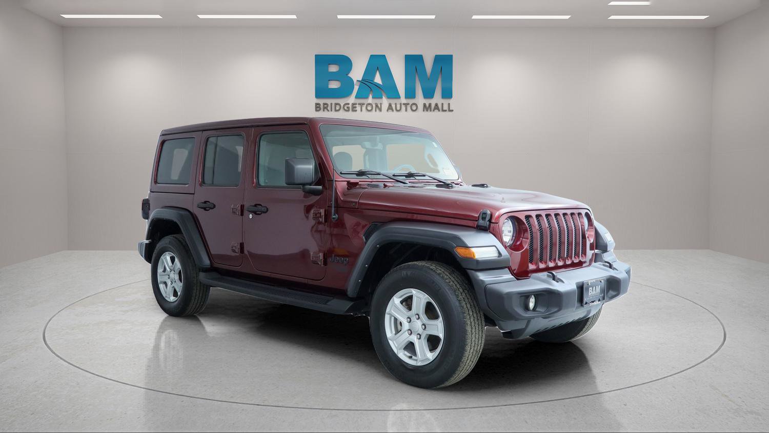 Used 2021 Jeep Wrangler Unlimited Sport w/ Sun And Sound Package