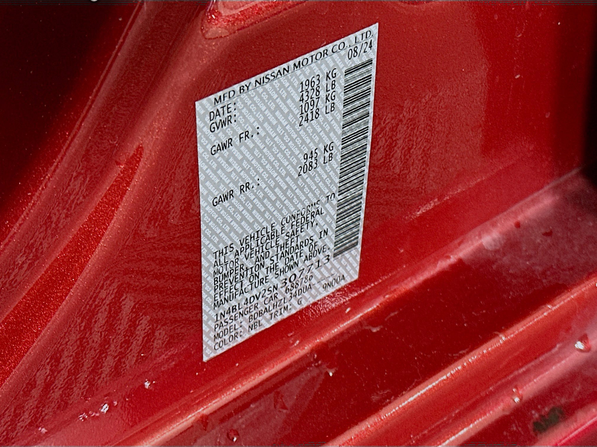 Used 2025 Nissan Altima 2.5 SV image 12