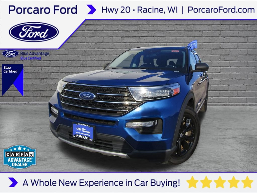 Certified 2022 Ford Explorer XLT w/ Equipment Group 202A AWD/4WD 360° Tour