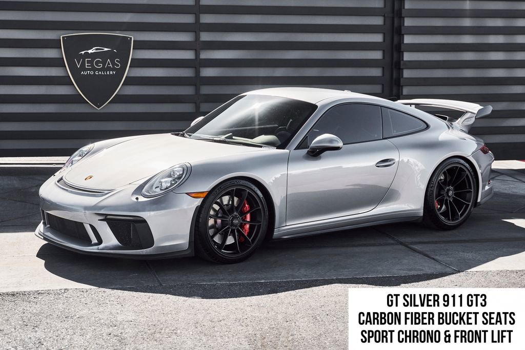 Used 2018 Porsche 911 GT3 w/ Sport Chrono Package RWD image 1