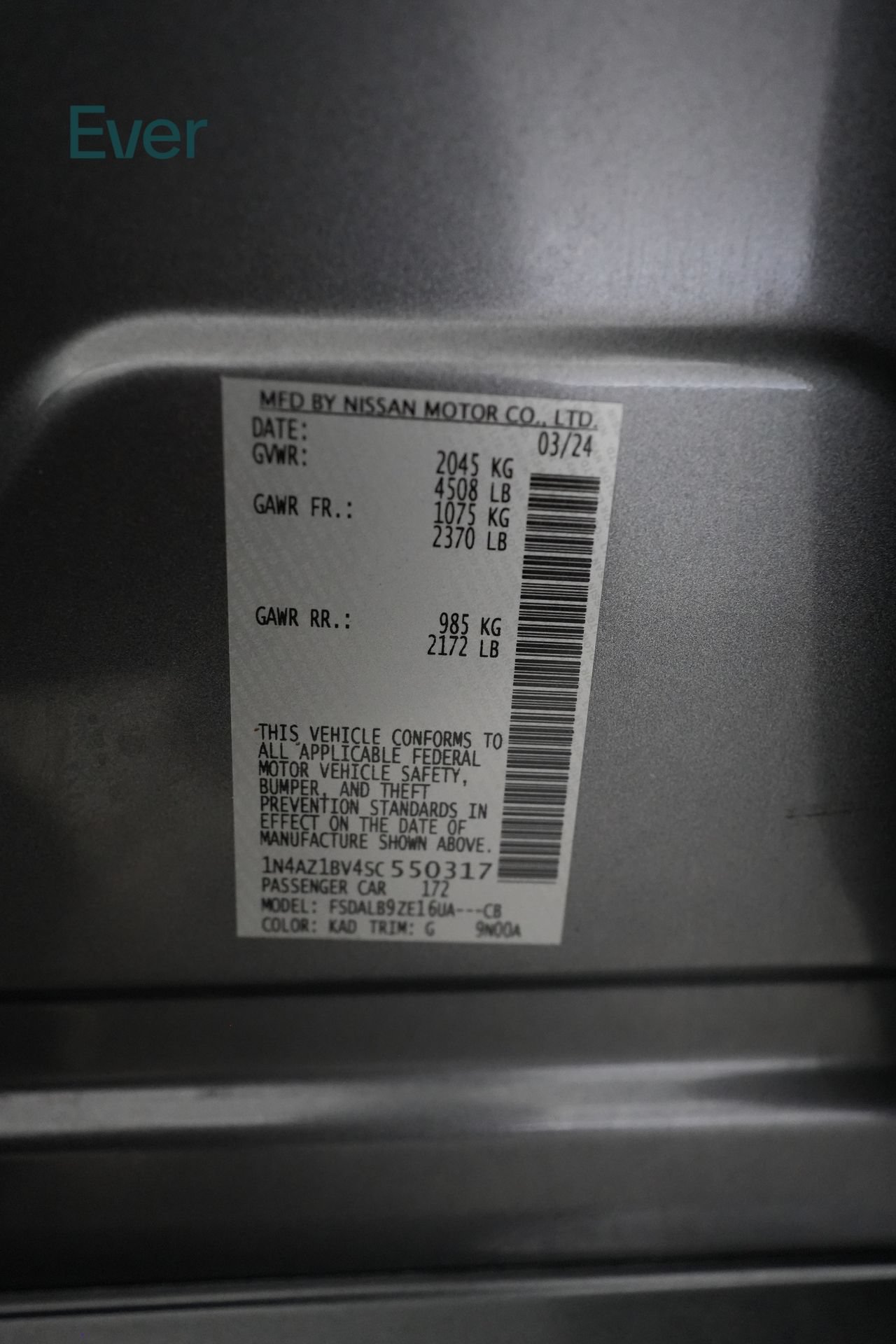 Used 2025 Nissan Leaf S FWD image 25