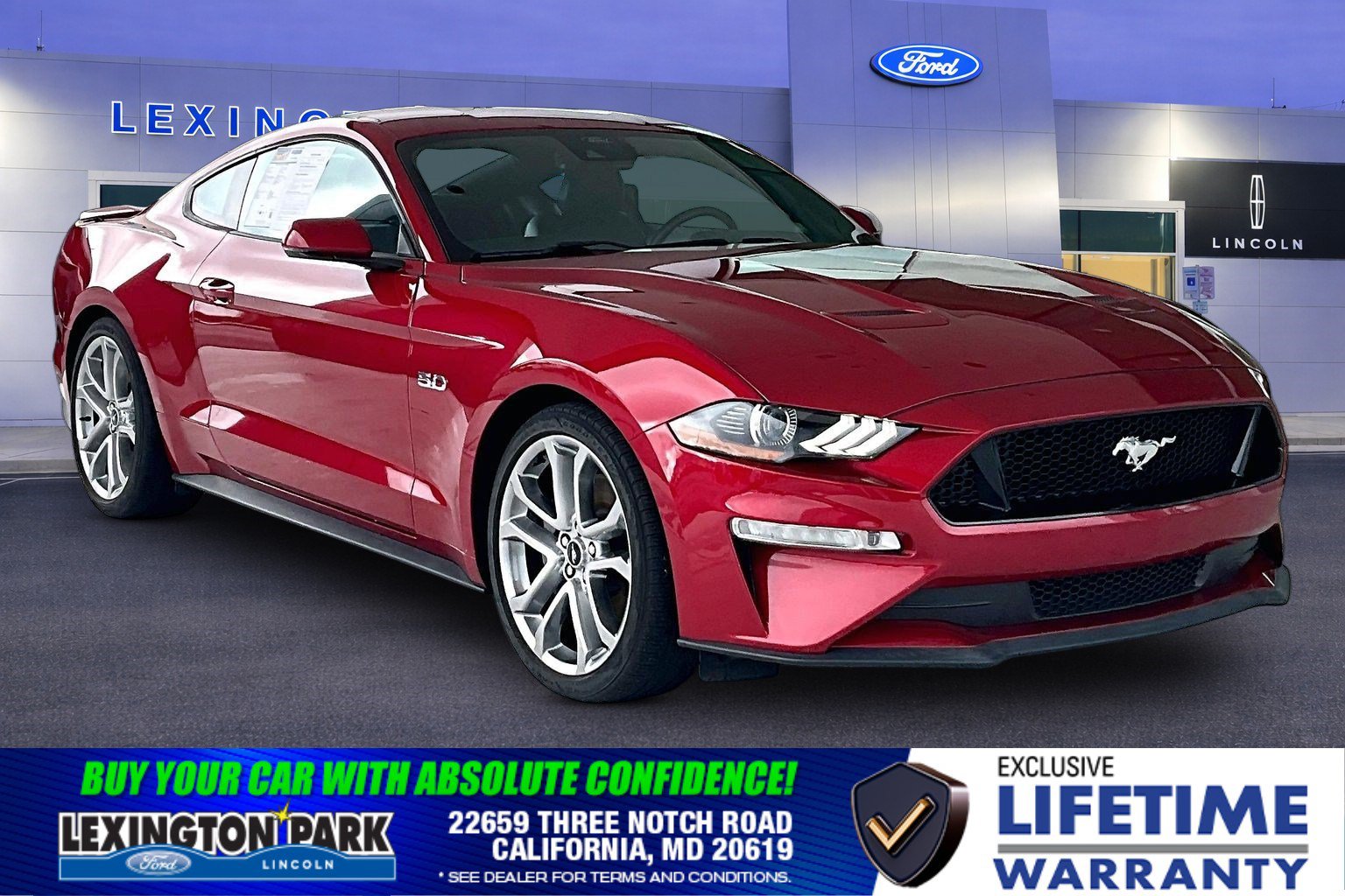 Used 2021 Ford Mustang GT Premium w/ Equipment Group 401A RWD image 1