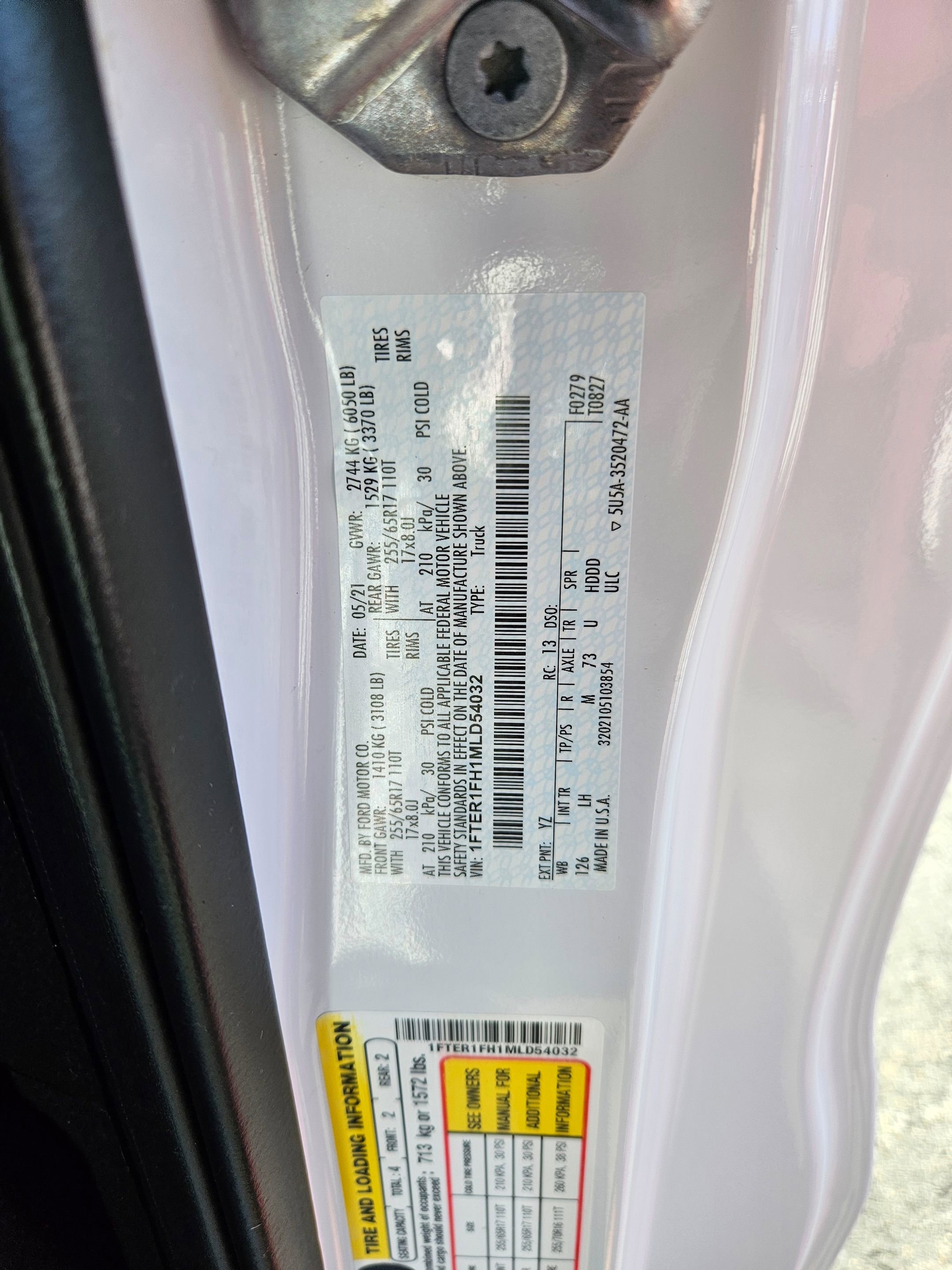 Certified 2021 Ford Ranger XLT w/ Equipment Group 301A Mid image 24