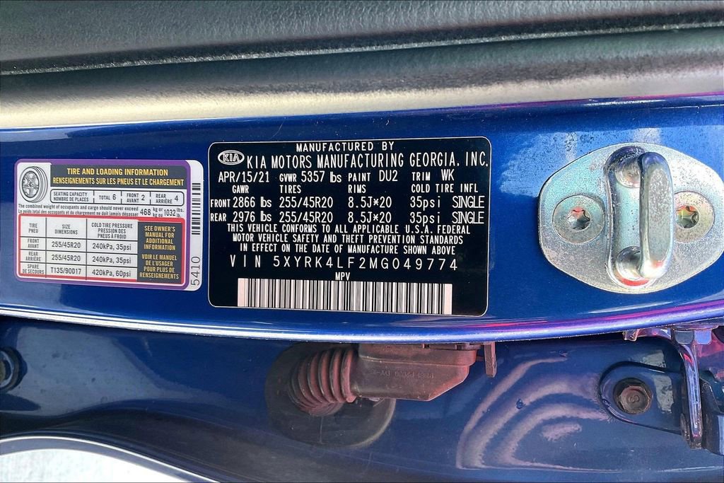 Used 2021 Kia Sorento SX FWD image 35