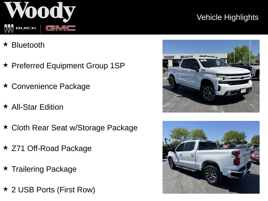 Used 2019 Chevrolet Silverado 1500 RST w/ All-Star Edition AWD/4WD image 3