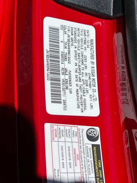 New 2025 Nissan Z Sport w/ Floor Mat Package image 25