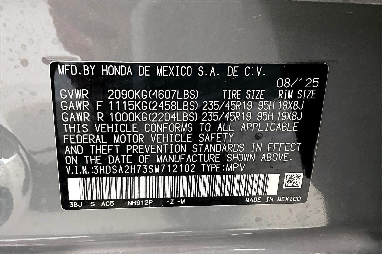 Used 2025 Acura ADX A-Spec AWD/4WD image 19