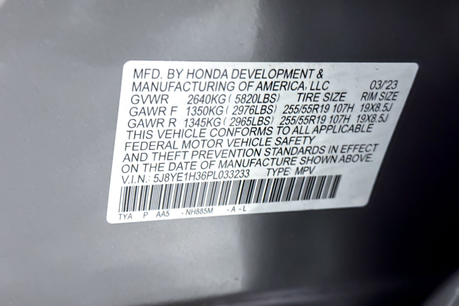 Used 2023 Acura MDX SH-AWD image 22