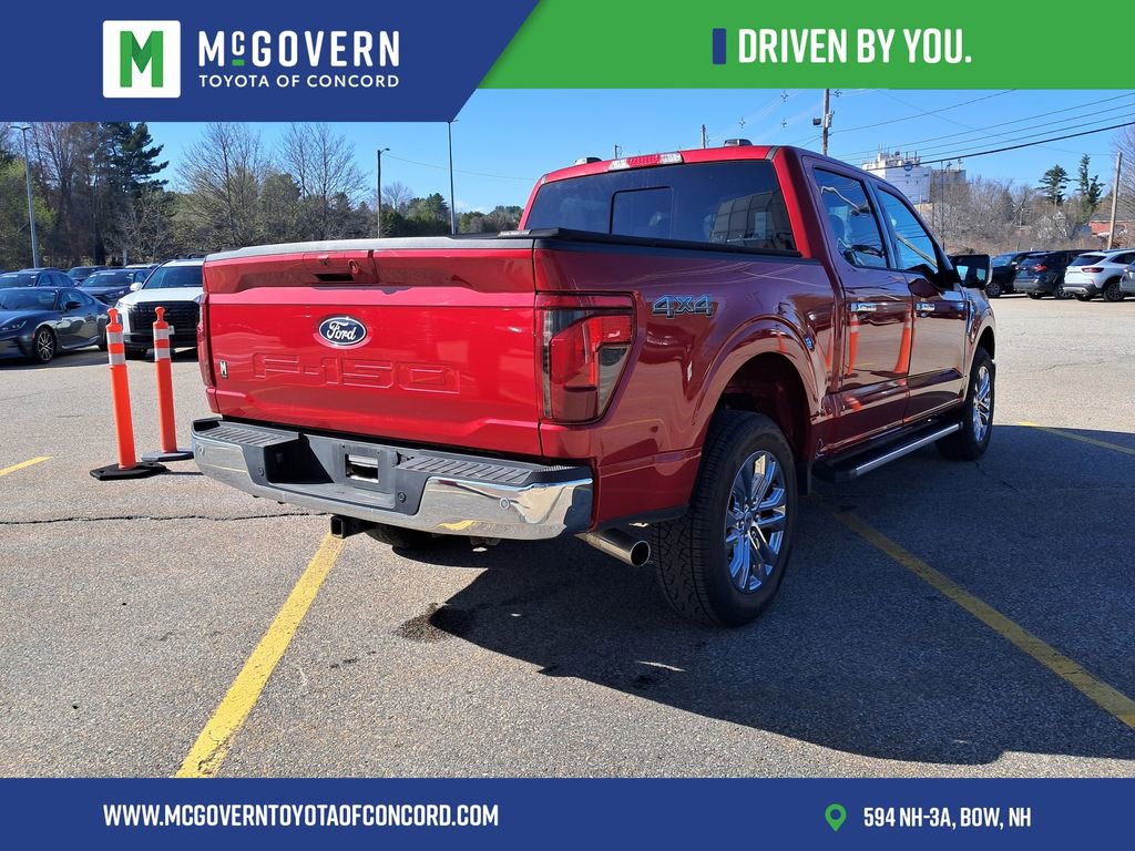 Used 2025 Ford F150 XLT w/ Equipment Group 302A MID AWD/4WD image 3