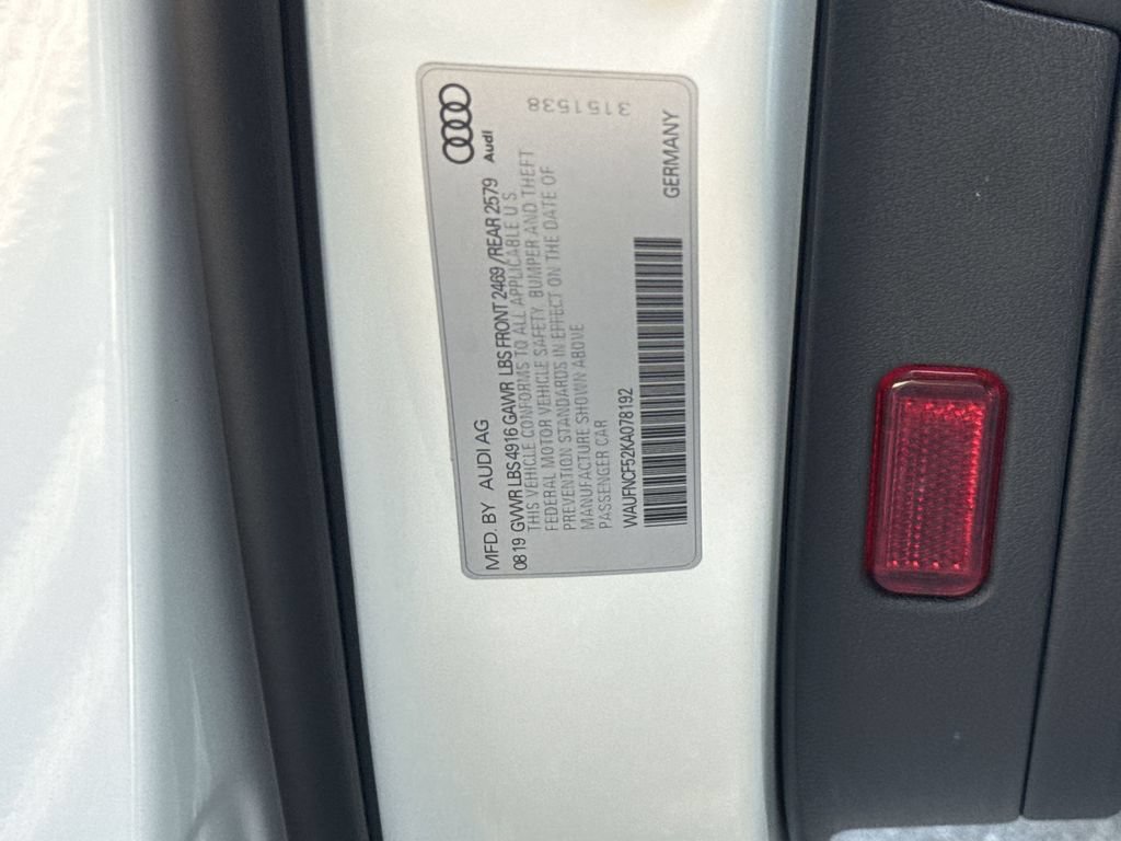 Used 2019 Audi A5 2.0T Prestige w/ Black Optic Plus Package AWD/4WD image 27