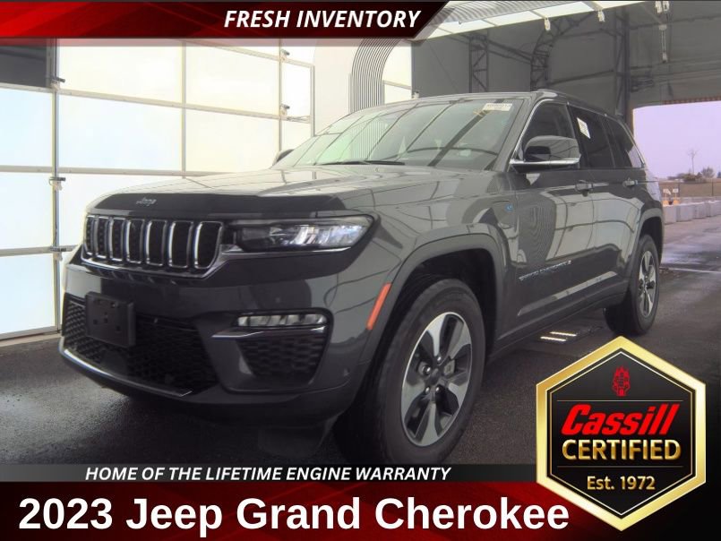 Used 2023 Jeep Grand Cherokee 4WD 4xe w/ Luxury Tech Group II