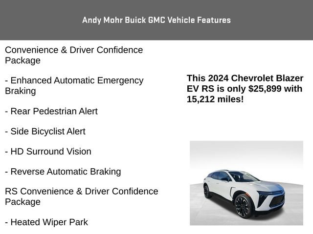 Used 2024 Chevrolet Blazer EV RS image 8