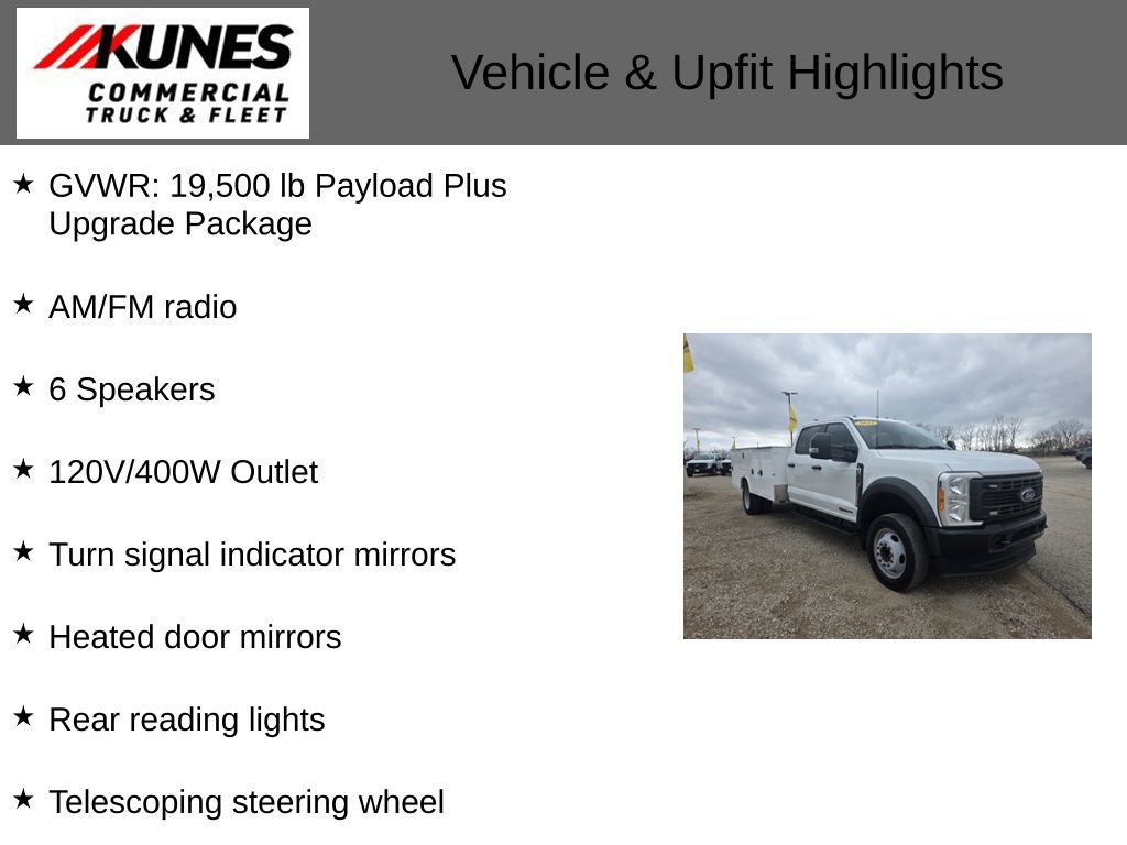 Used 2023 Ford F550 2WD Crew Cab Super Duty image 3