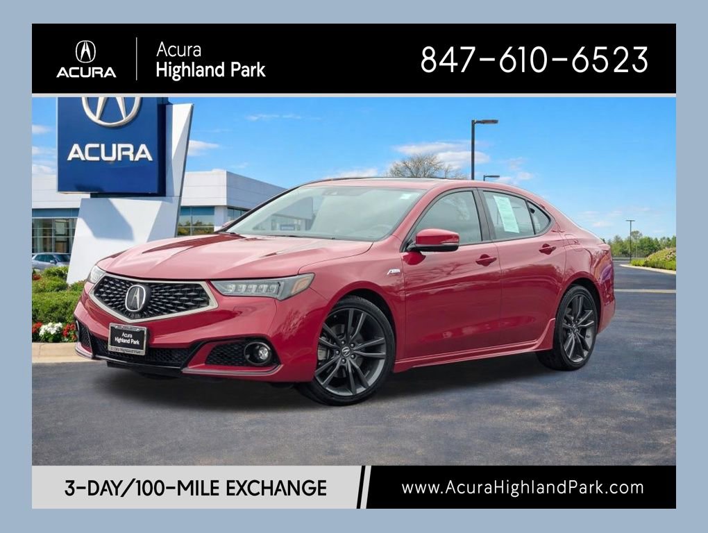 Certified 2019 Acura TLX w/ Technology & A-SPEC Pkg