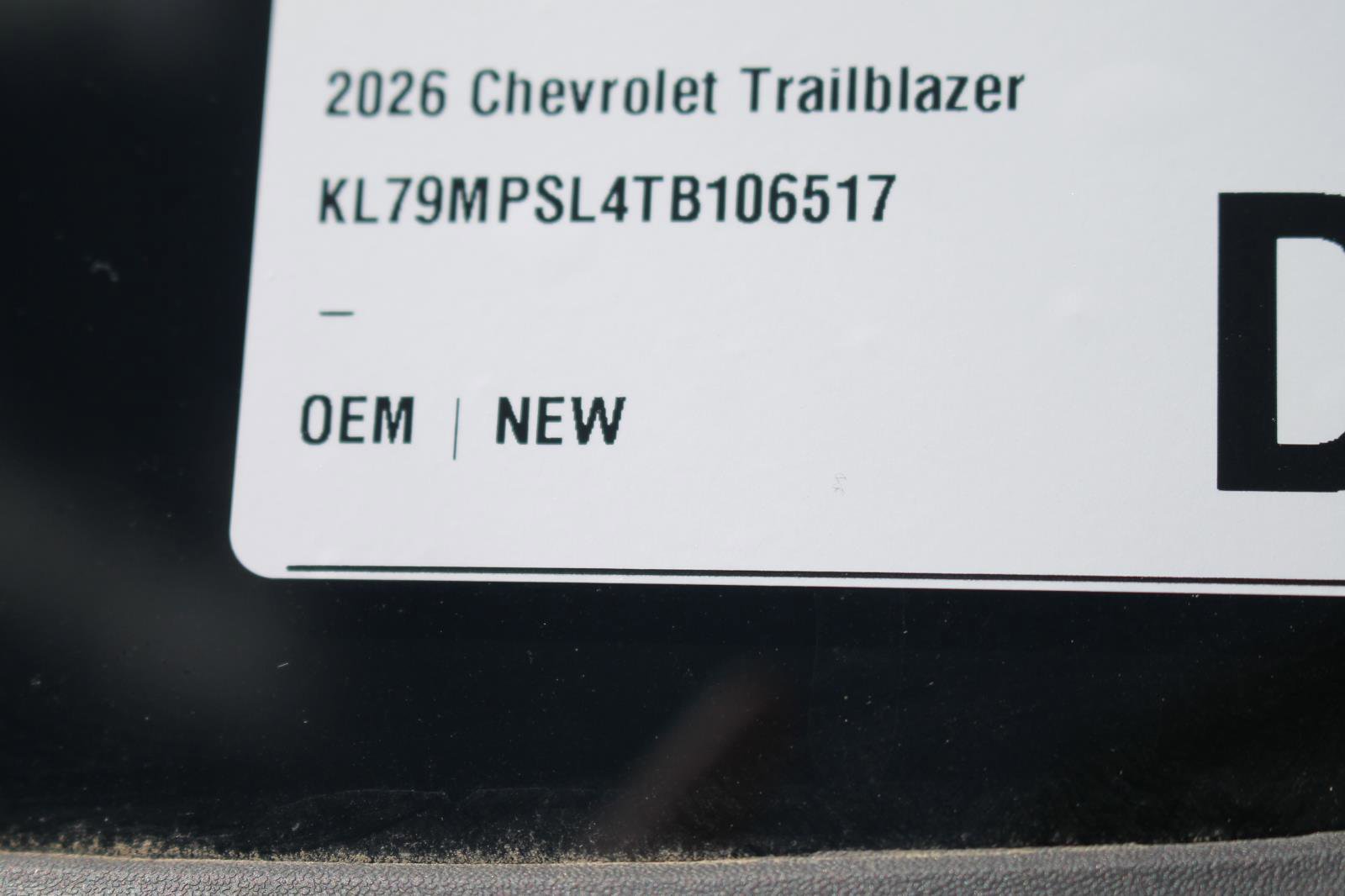 New 2026 Chevrolet TrailBlazer LT w/ Driver Confidence Package image 34