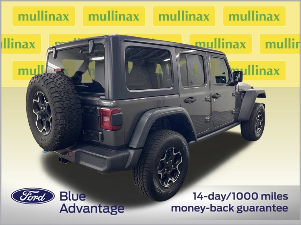 Used 2021 Jeep Wrangler Unlimited Rubicon 4xe w/ Cold Weather Group image 3
