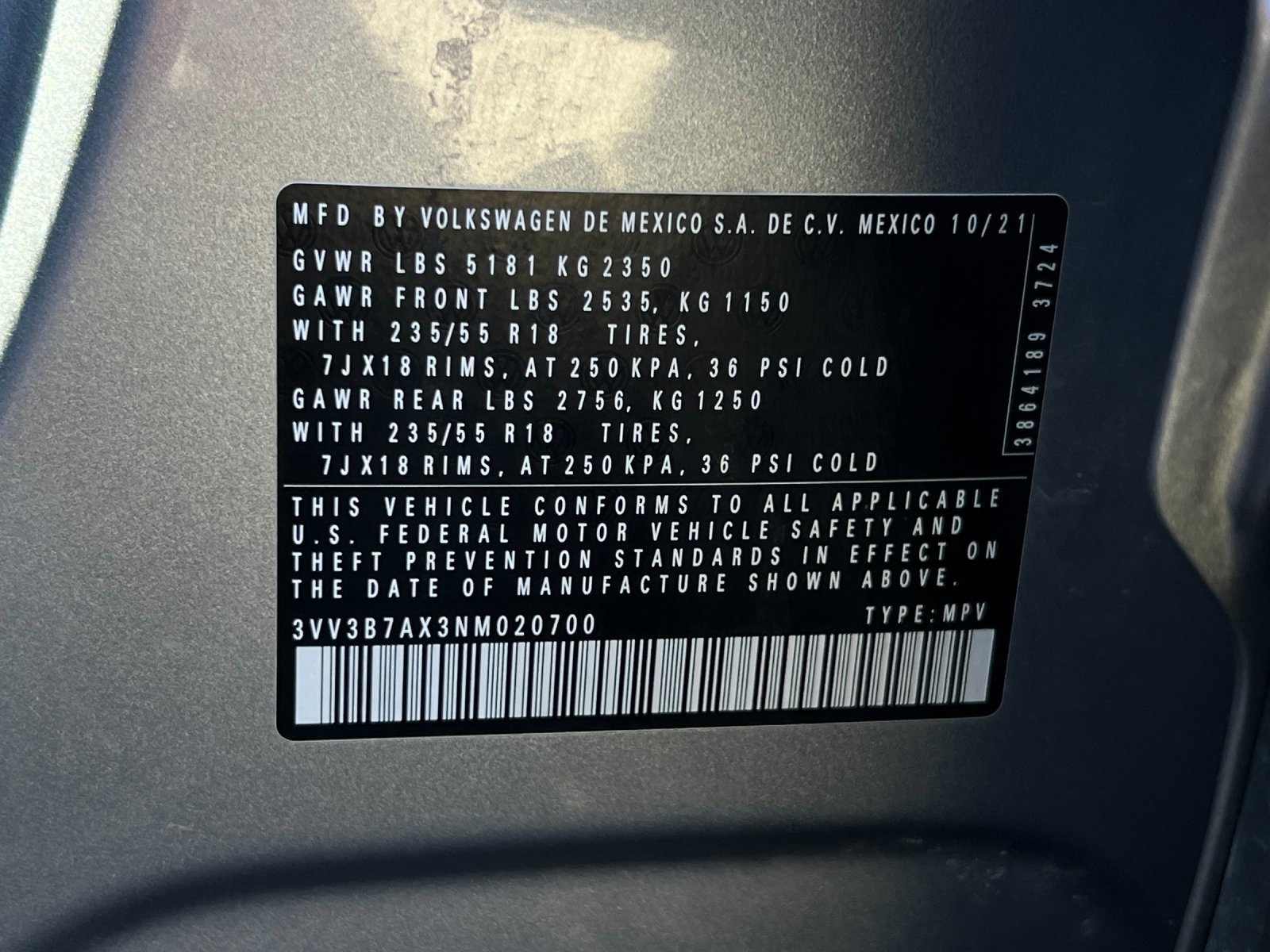 Used 2022 Volkswagen Tiguan SE image 28