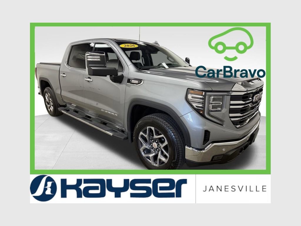 Certified 2026 GMC Sierra 1500 SLT w/ SLT Premium Plus Package AWD/4WD image 1