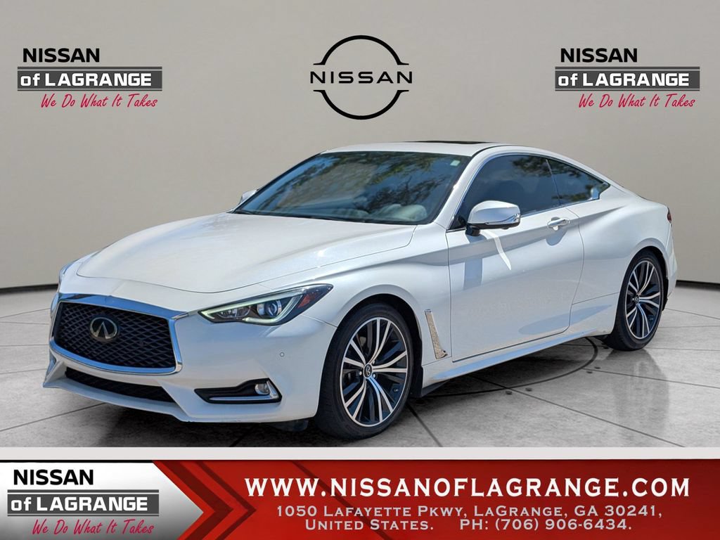 Used 2022 INFINITI Q60 3.0t Luxe w/ Essential Package RWD image 1