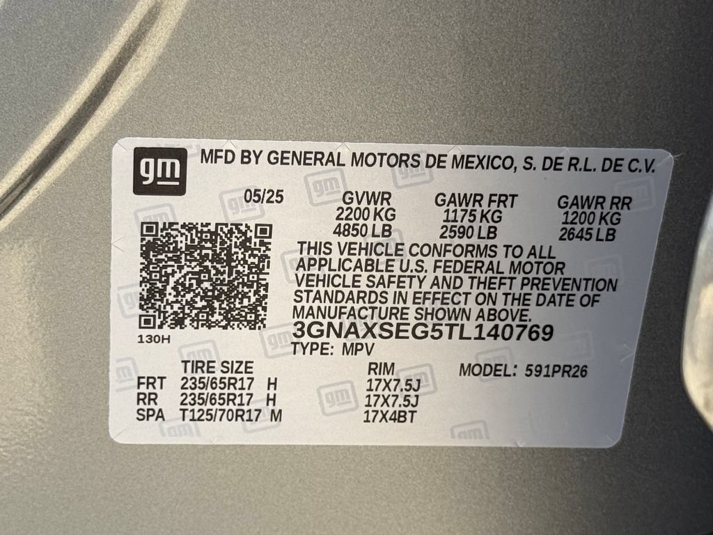 Certified 2026 Chevrolet Equinox ACTIV w/ Convenience Package III AWD/4WD image 12