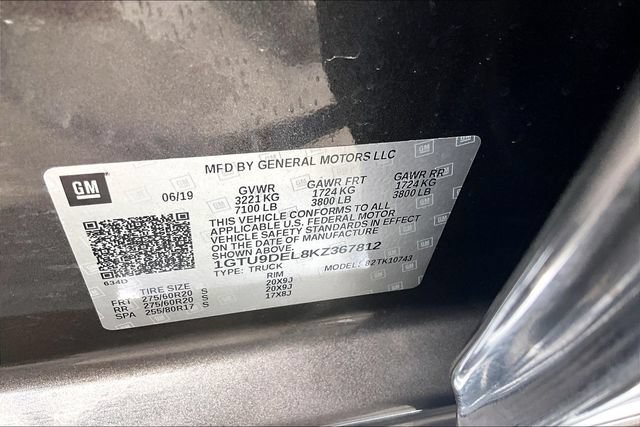 Used 2019 GMC Sierra 1500 SLT w/ SLT Premium Package AWD/4WD image 20