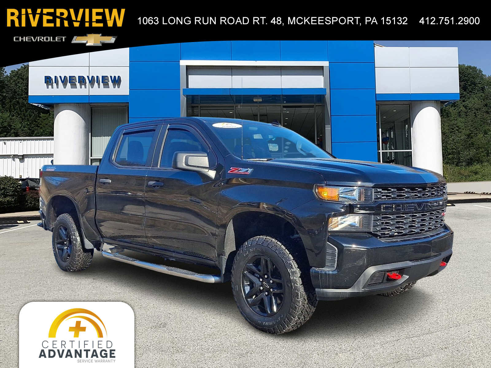 Used 2021 Chevrolet Silverado 1500 Custom Trail Boss image 1