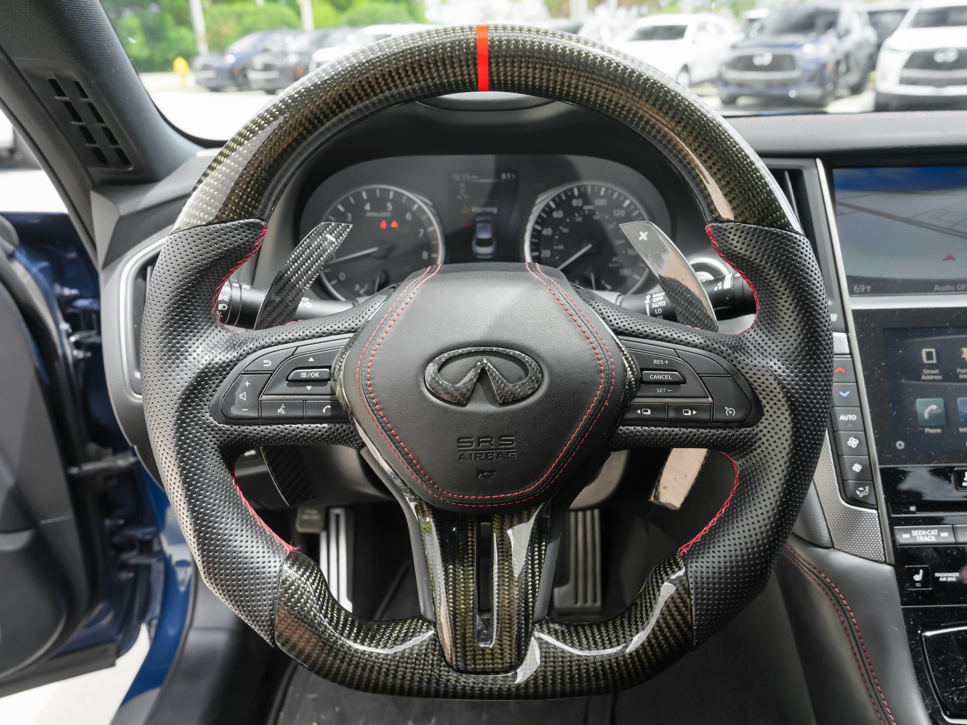 Used 2018 INFINITI Q50 Red Sport 400 w/ Sensory Package (Sport) AWD/4WD image 20