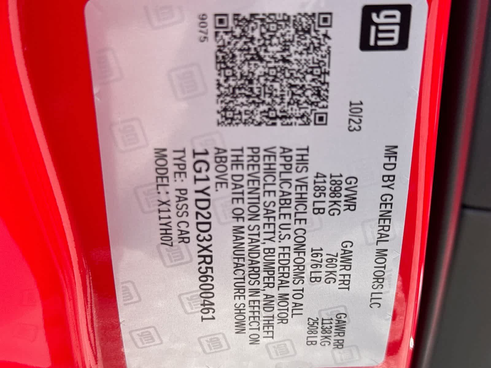 Used 2024 Chevrolet Corvette Z06 RWD image 38