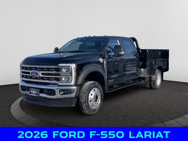 New 2026 Ford F550 4x4 Crew Cab Super Duty w/ Snow Plow Prep Package