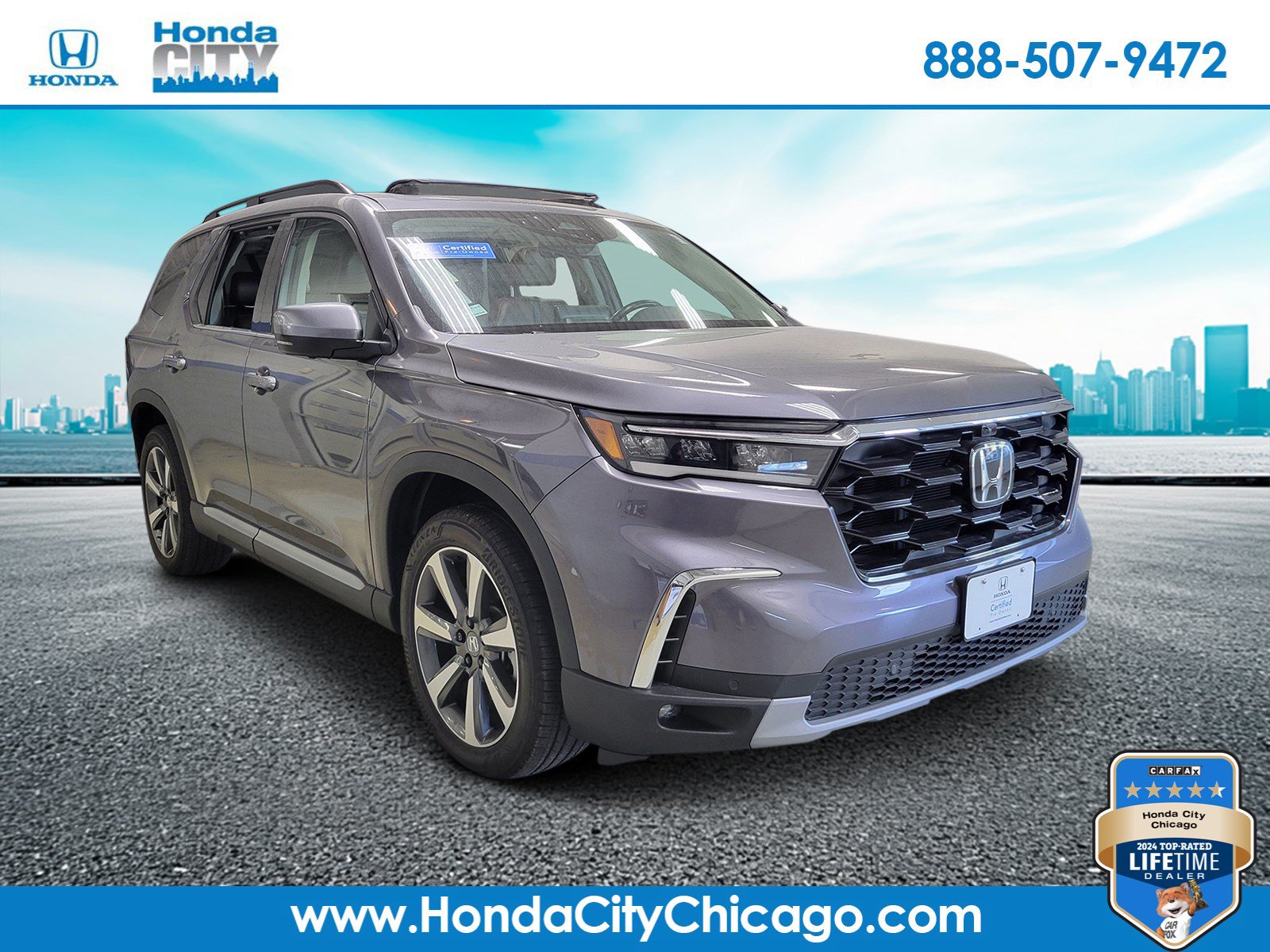 Certified 2025 Honda Pilot Elite image 1