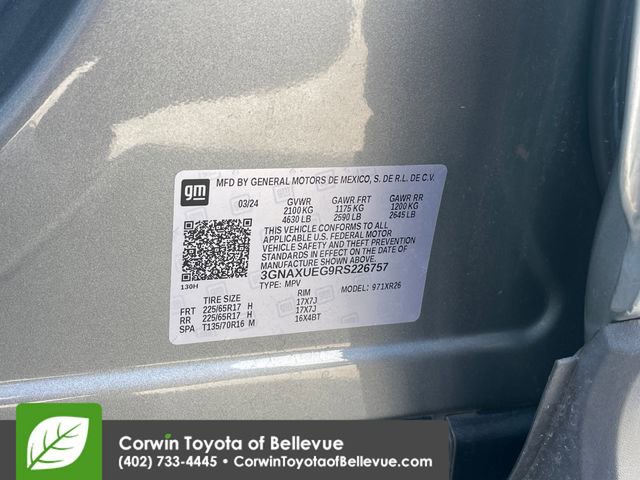 Used 2024 Chevrolet Equinox LT AWD/4WD image 23