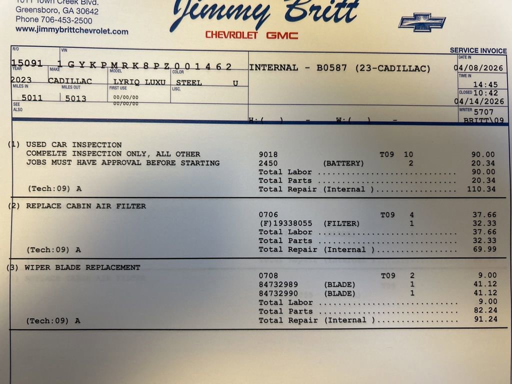 Used 2023 Cadillac Lyriq 2WD image 20