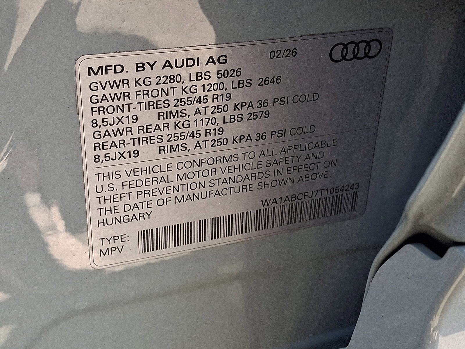 New 2026 Audi Q3 quattro 2.0T image 18