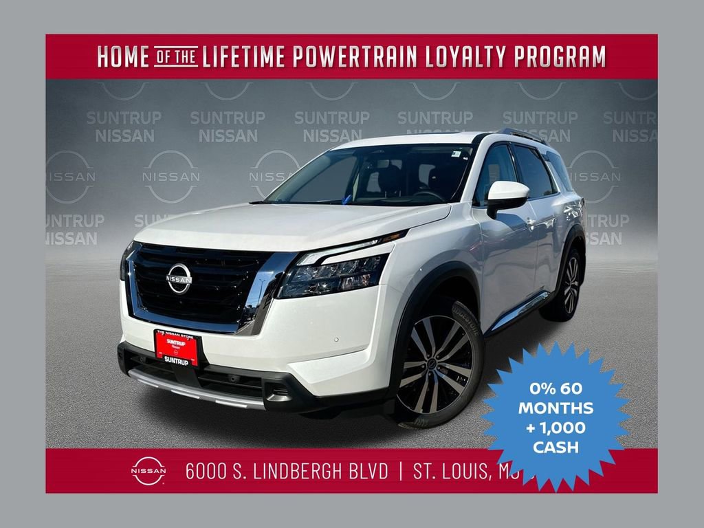 New 2025 Nissan Pathfinder Platinum w/ Cargo Package