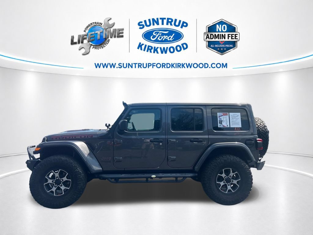Used 2019 Jeep Wrangler Unlimited Rubicon AWD/4WD image 2