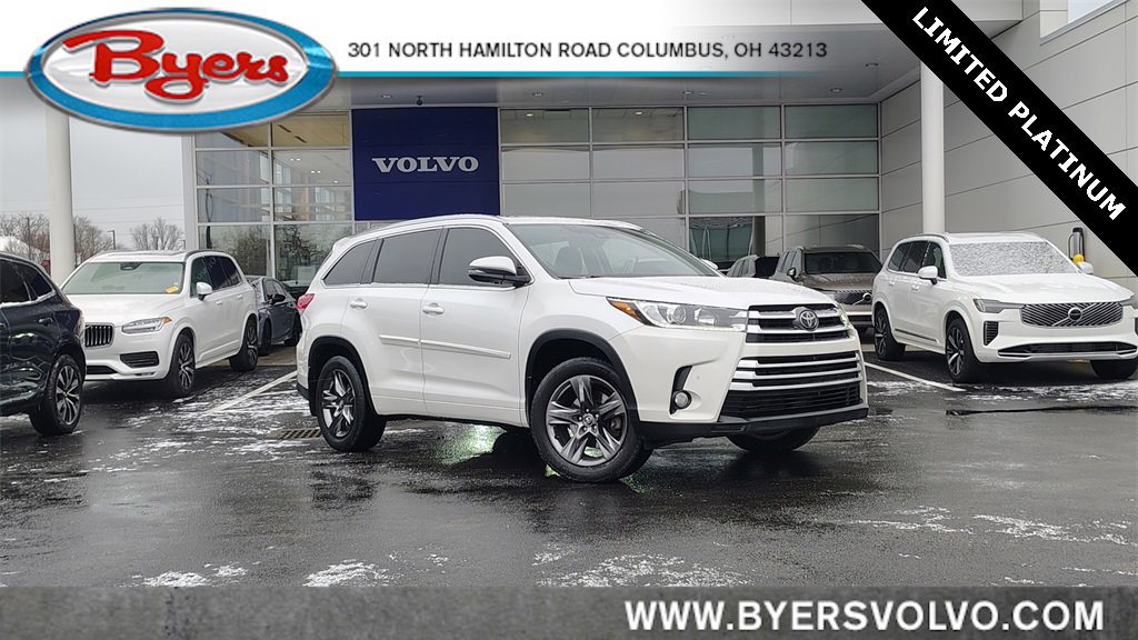 Used 2018 Toyota Highlander Limited Platinum image 1