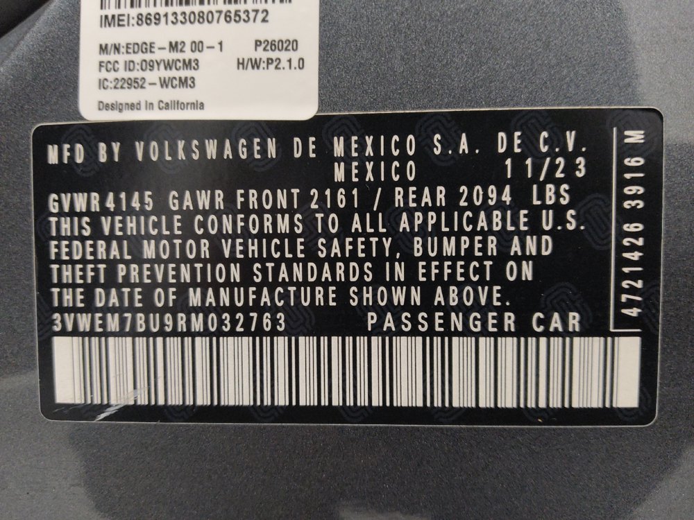 Used 2024 Volkswagen Jetta SE FWD image 33