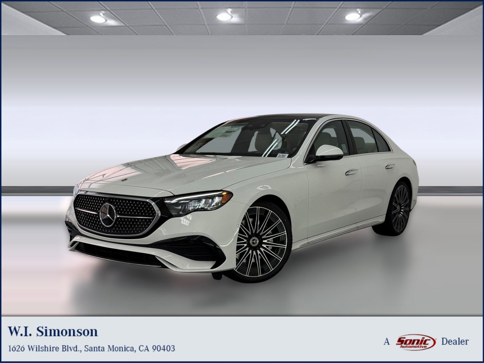 New 2026 Mercedes-Benz E 450 4MATIC Sedan image 1