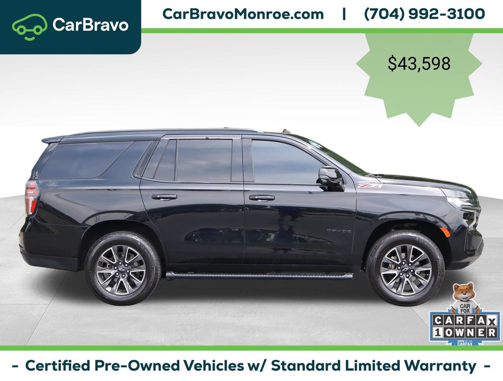 Certified 2021 Chevrolet Tahoe Z71 w/ Z71 Signature Package AWD/4WD image 7