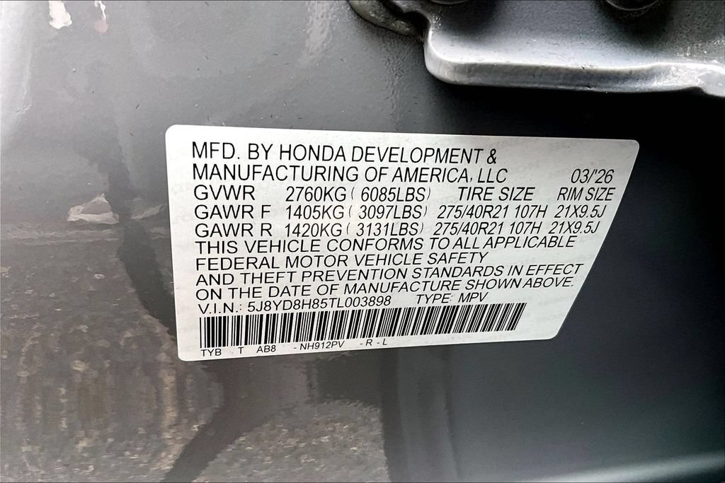 New 2026 Acura MDX Type S w/ Advance Package AWD/4WD image 22