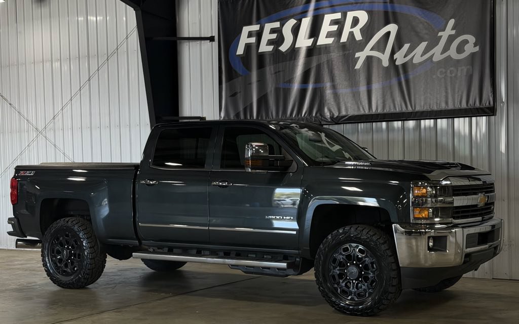 Used 2017 Chevrolet Silverado 2500 LTZ w/ Duramax Plus Package AWD/4WD image 11