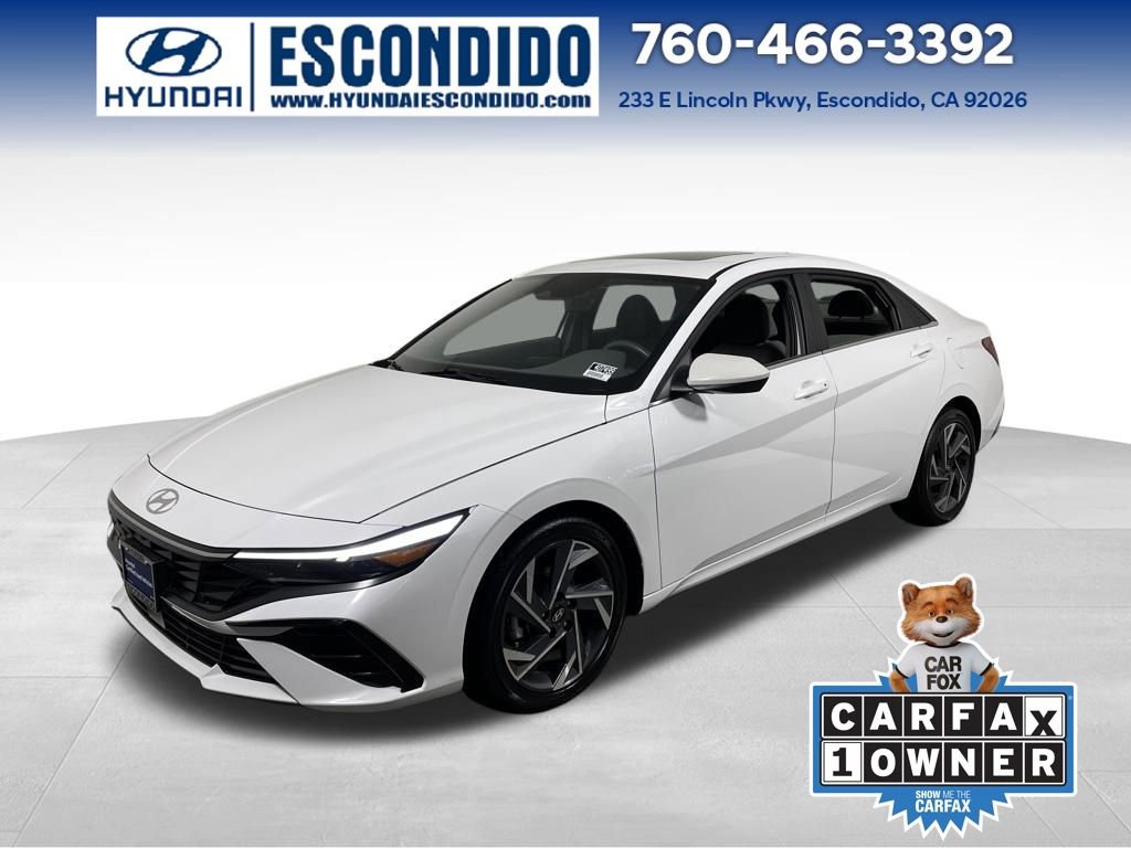 Certified 2025 Hyundai Elantra SEL