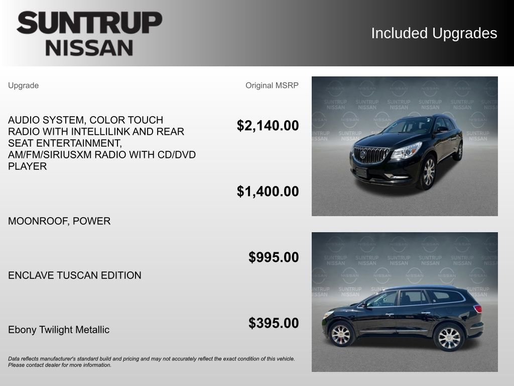 Used 2016 Buick Enclave Leather w/ Enclave Tuscan Edition image 2