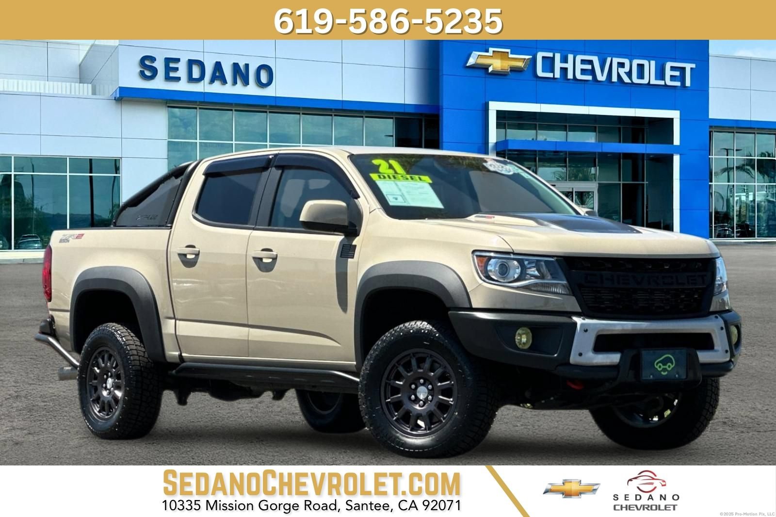 Used 2021 Chevrolet Colorado ZR2 w/ Colorado ZR2 Bison Edition
